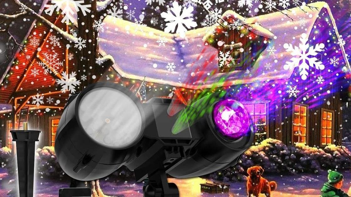 Holiday outdoor laser projector Christmas decoration
