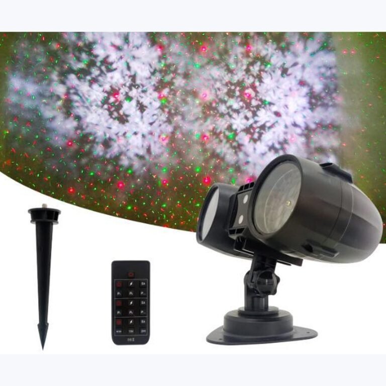 Outdoor Laser + Binocular Blizzard Projection Light