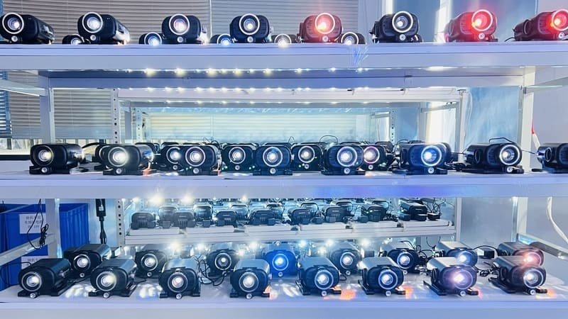 Overview of different star projector categories showing indoor star projectors, aurora projectors, 3D projectors, and outdoor landscape projectors side by side